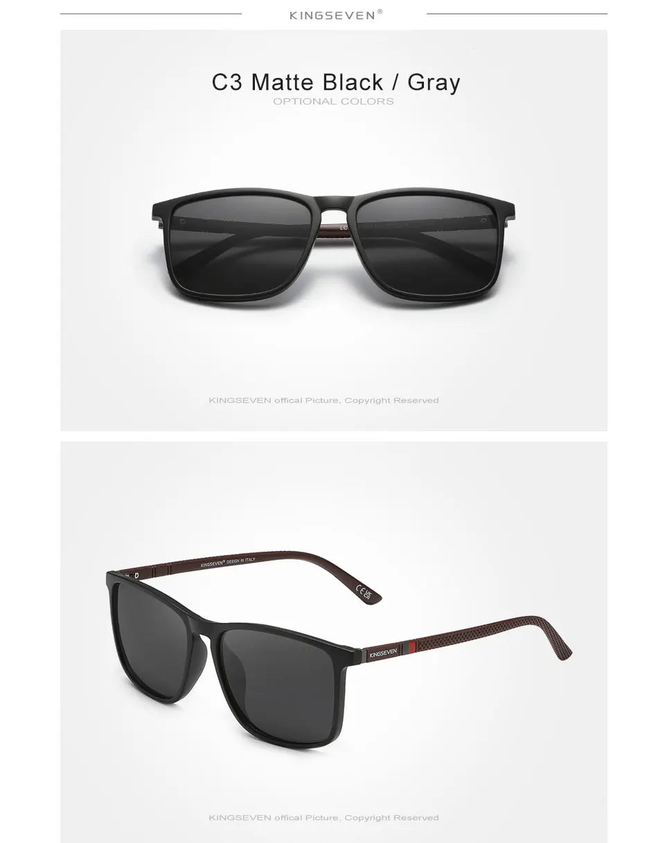 “Noir S7” Glasses – Polarized & Anti-reflective