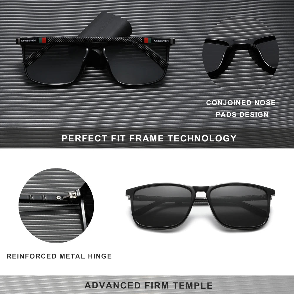 “Noir S7” Glasses – Polarized & Anti-reflective