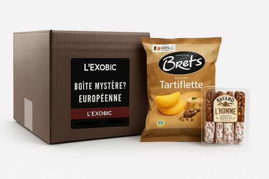 BOÎTE MYSTÈRE EUROPÉENNE