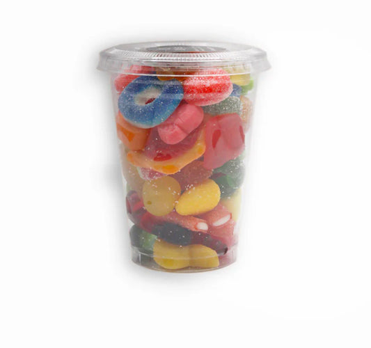 Small glass of candy 225g