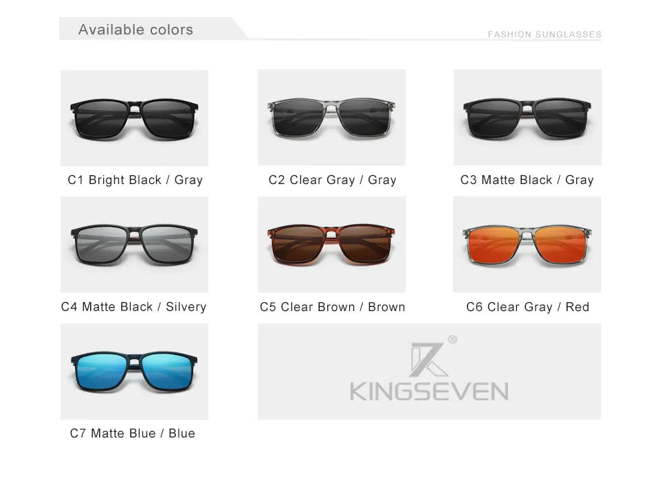 “Noir S7” Glasses – Polarized &amp; Anti-reflective